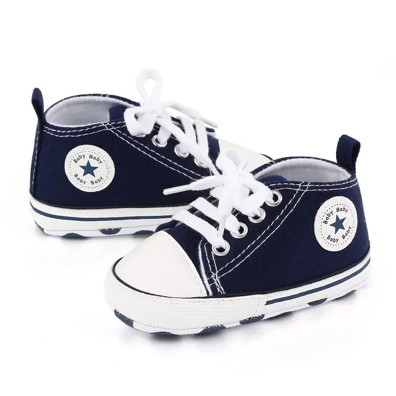 Tênis Infantil Baby Star - Antiderrapante - 0 a 18 Meses