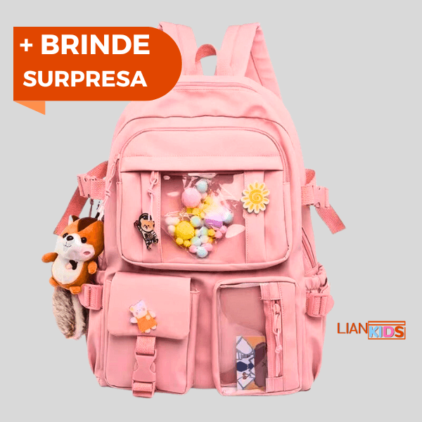 Mochila Escolar Mais Vendida de 2025 +Brinde Exclusivo de Volta as Aulas