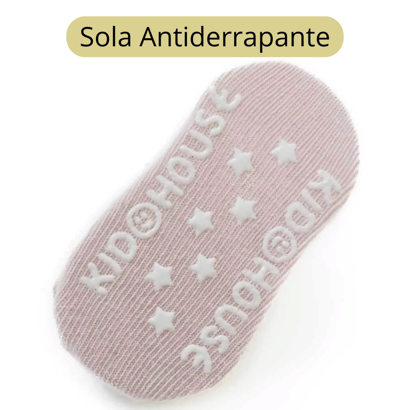 Meias 3D Confortáveis para Bebês - ( com 3 Pares)
