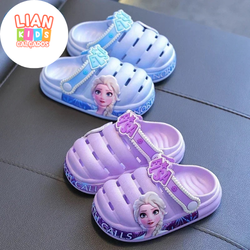 Chinelos Antiderrapantes Frozen