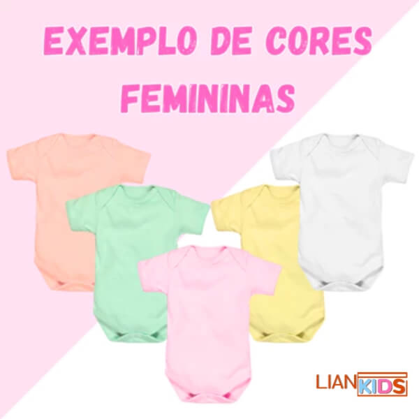 Kit 5 Body Manga Curta Liso Infantil Bebê | Conforto e Estilo para os Primeiros Meses