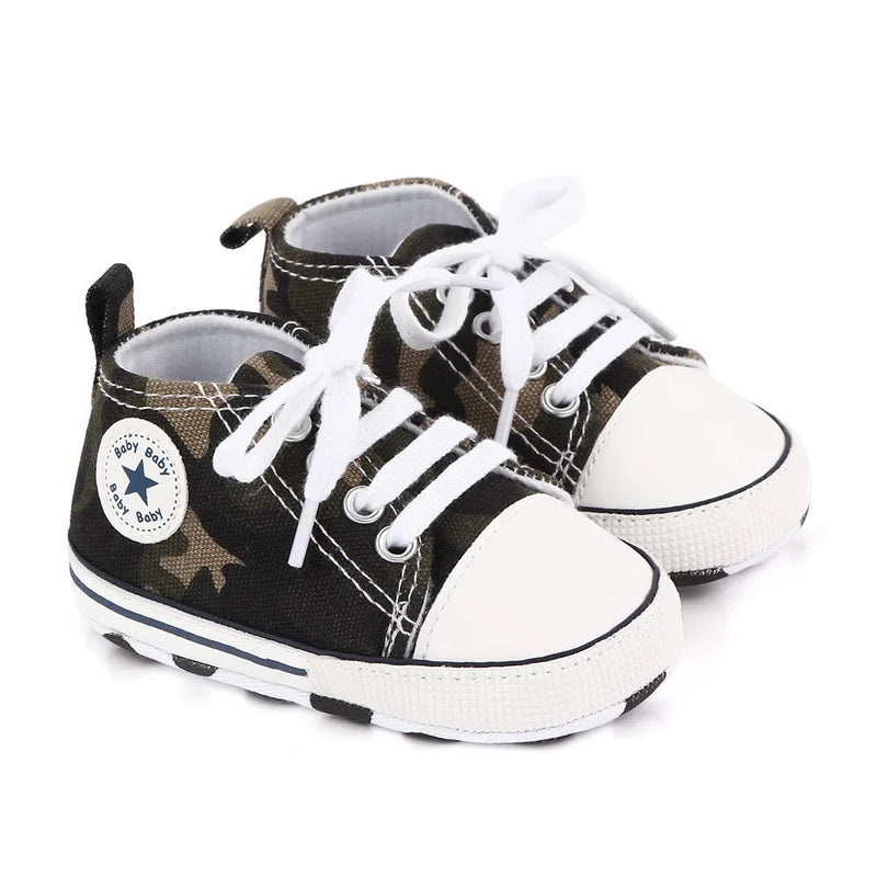 Tênis Infantil Baby Star - Antiderrapante - 0 a 18 Meses