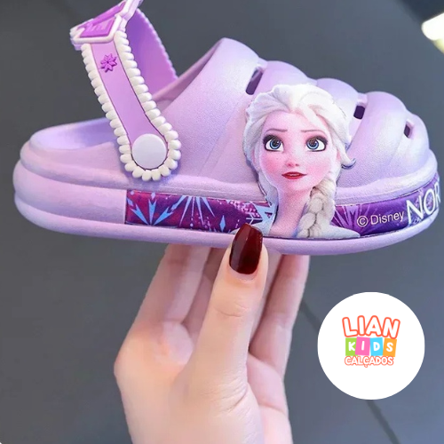Chinelos Antiderrapantes Frozen