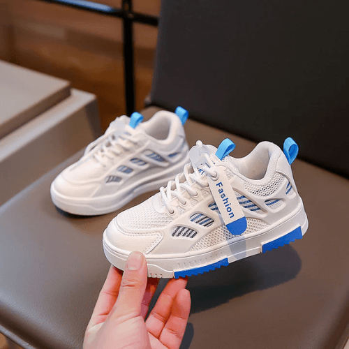 Tênis Infantil Fashion Kids: Conforto, Estilo e Segurança para Todas as Aventuras! | Tênis Esportivos Respiráveis e Antiderrapantes Unissex