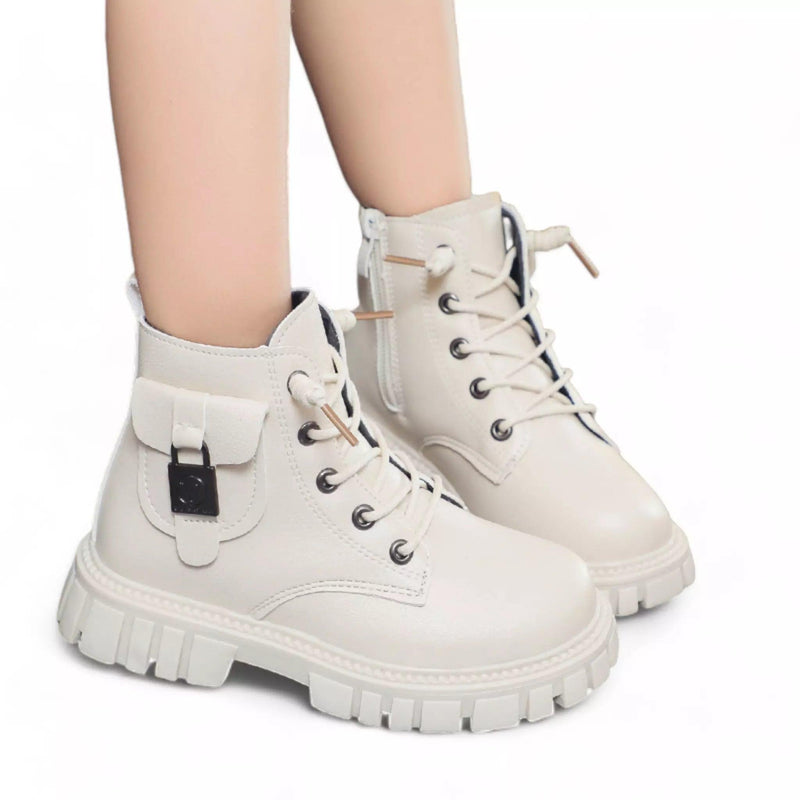 Bota Infantil de Couro New