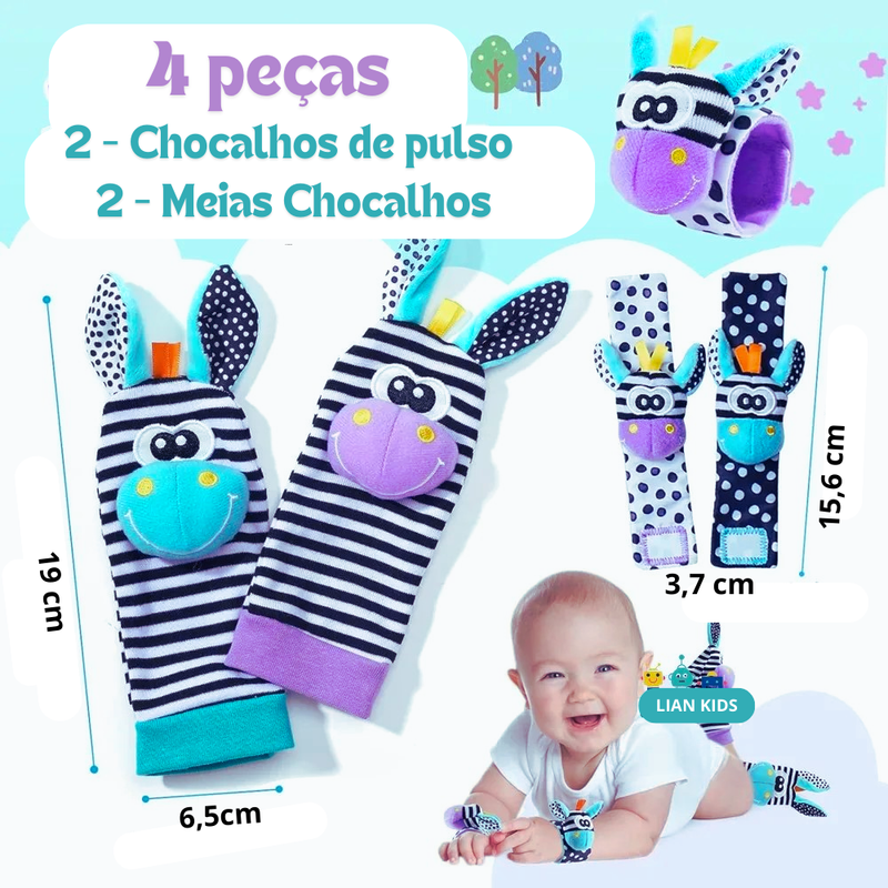 Meias Sensoriais para Bebês: Explorando o Mundo Sensorial (Lançamento 2024)
