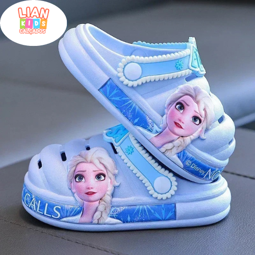 Chinelos Antiderrapantes Frozen