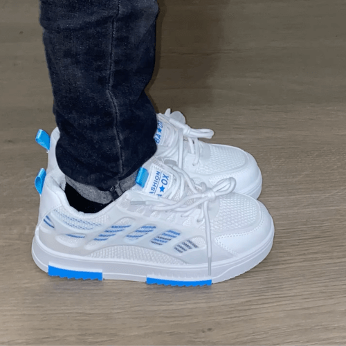 Tênis Infantil Fashion Kids: Conforto, Estilo e Segurança para Todas as Aventuras! | Tênis Esportivos Respiráveis e Antiderrapantes Unissex