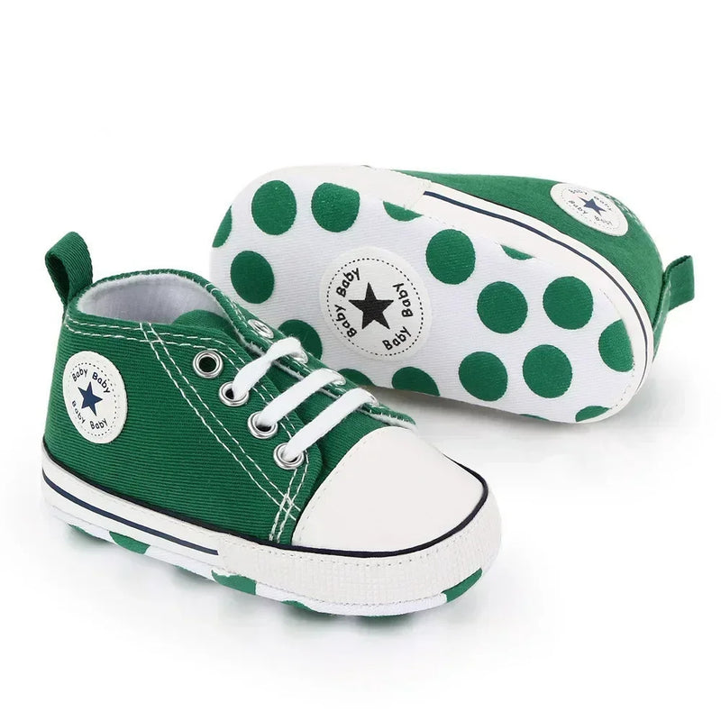 Tênis Infantil Baby Star - Antiderrapante - 0 a 18 Meses