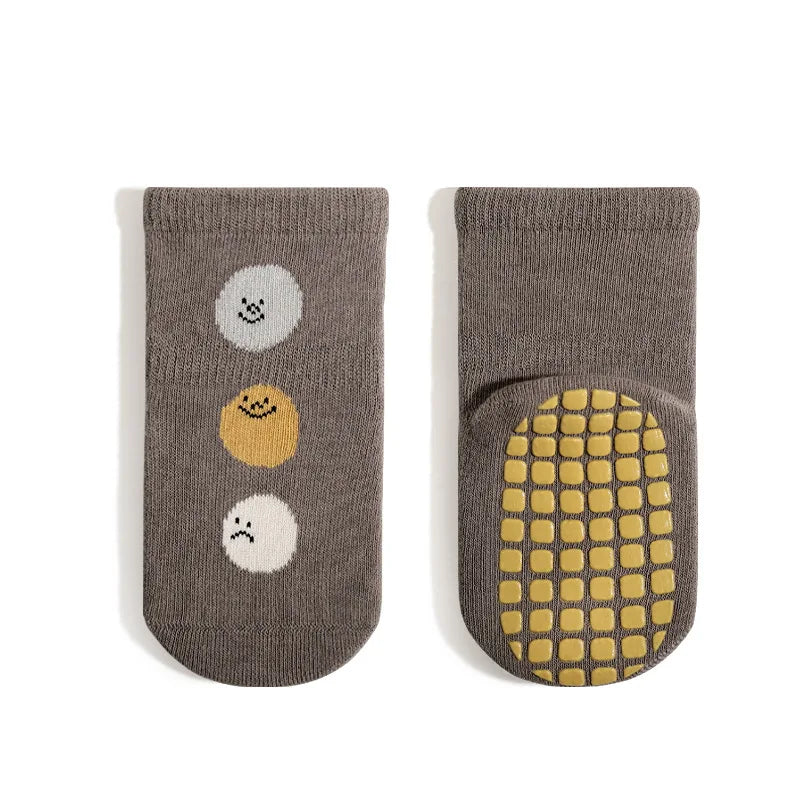 Kit 3 Pares Meias Infantil Antiderrapante