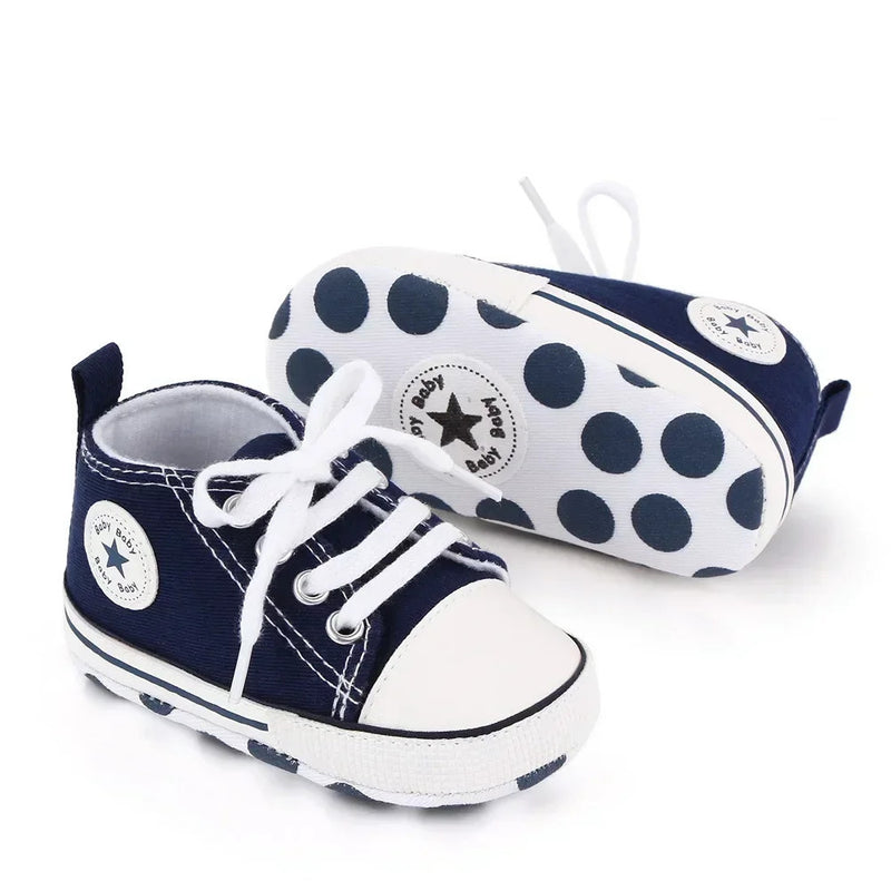 Tênis Infantil Baby Star - Antiderrapante - 0 a 18 Meses