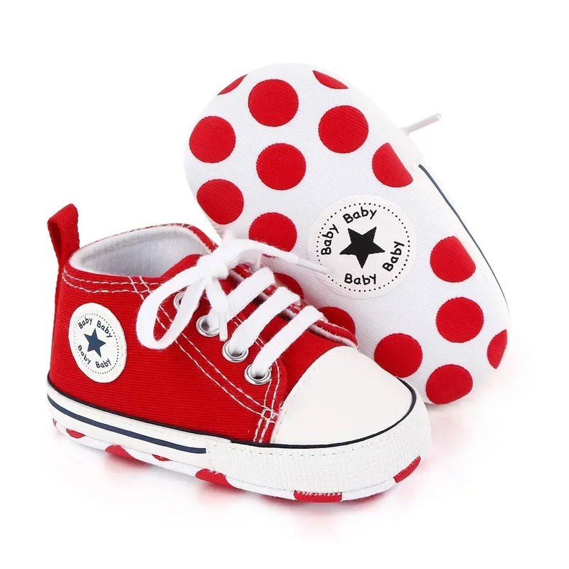 Tênis Infantil Baby Star - Antiderrapante - 0 a 18 Meses