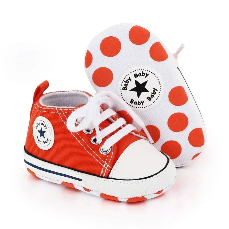 Tênis Infantil Baby Star - Antiderrapante - 0 a 18 Meses