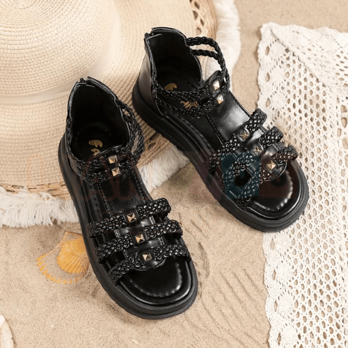 Sandália Fashion Estilo Romana Infantil: Conforto, Antiderrapante, Estilo e Segurança em Cada Passo