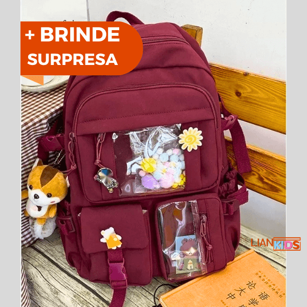 Mochila Escolar Mais Vendida de 2025 +Brinde Exclusivo de Volta as Aulas