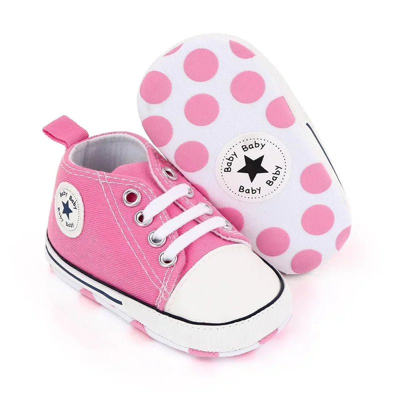 Tênis Infantil Baby Star - Antiderrapante - 0 a 18 Meses
