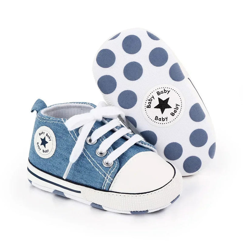 Tênis Infantil Baby Star - Antiderrapante - 0 a 18 Meses