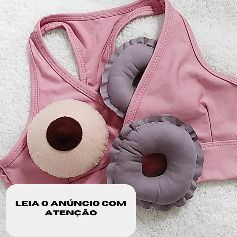 Kit c/ 3 Pares de Rosquinhas de Amamentação