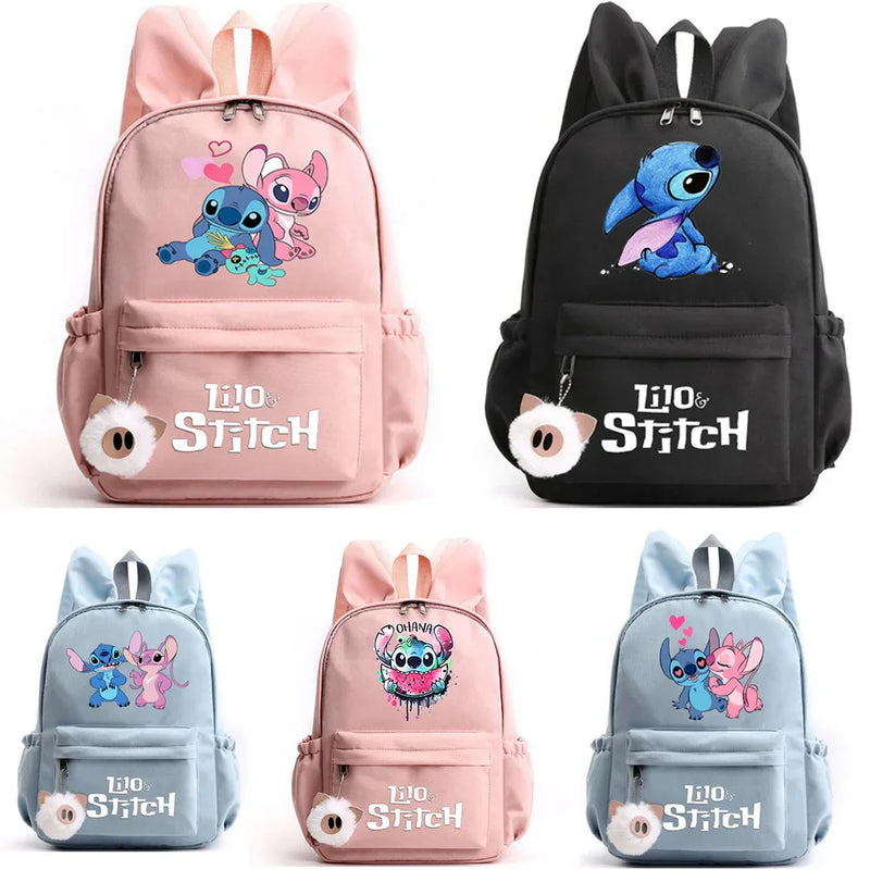 Mochila Infantil Stitch – Praticidade e Diversão Para o Dia a Dia