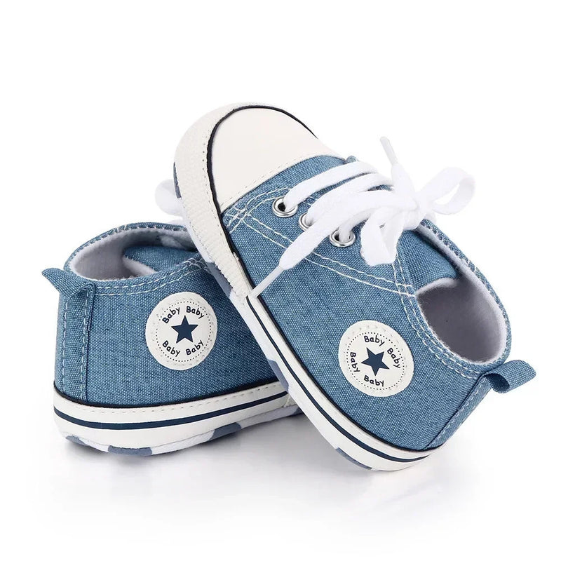 Tênis Infantil Baby Star - Antiderrapante - 0 a 18 Meses