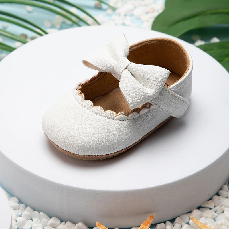 Sapatinho Infantil Feminino Bebê - Antiderrapante - 0 a 18 Meses