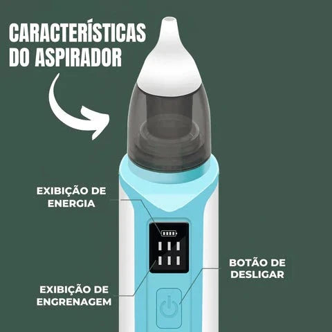 Aspirador Nasal Recarregável