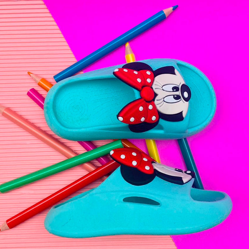 Chinelo Nuvem Infantil Slide da Minnie