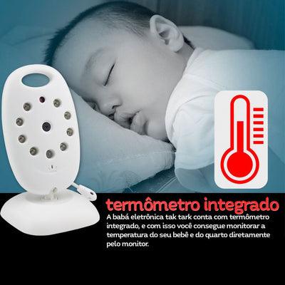 Babá Eletrônica com Visão Noturna e Áudio Bidirecional