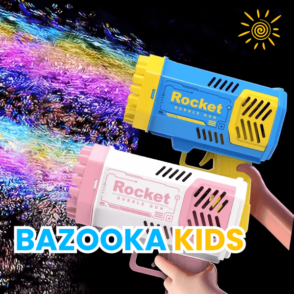 Bazooka de Bolhas de Sabão: O Brinquedo Perfeito para o Verão das Crianças
