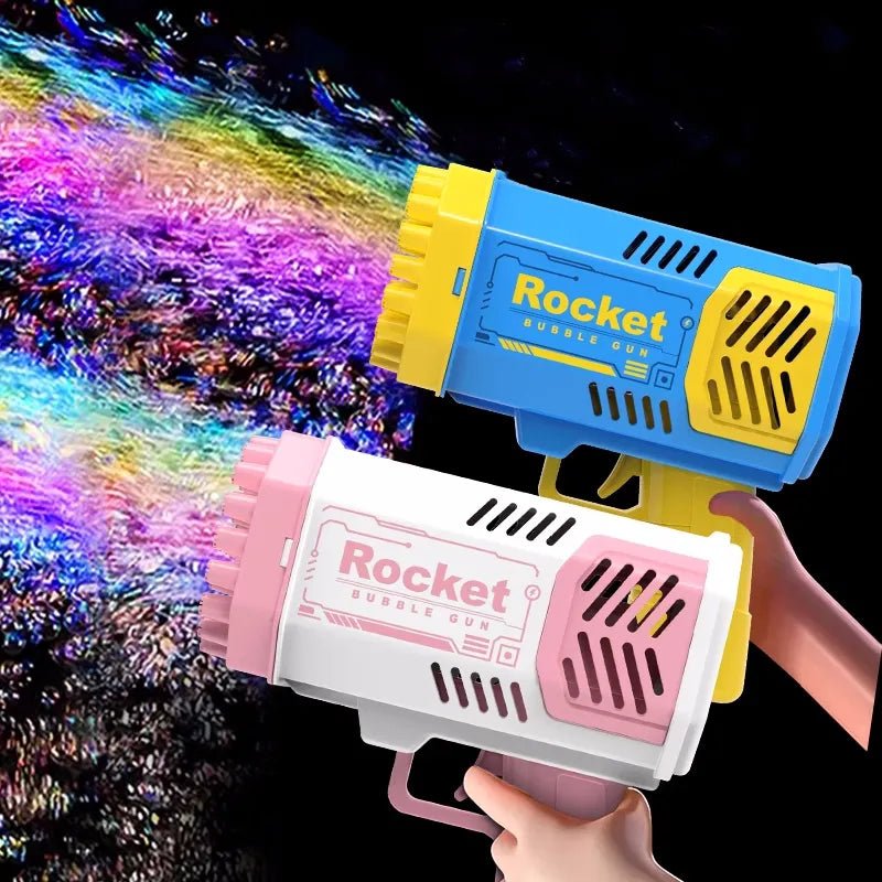 Bazooka de Bolhas de Sabão: O Brinquedo Perfeito para o Verão das Crianças