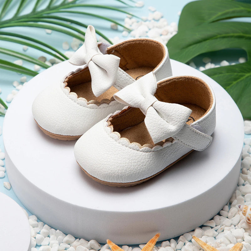 Sapatinho Infantil Feminino Bebê - Antiderrapante - 0 a 18 Meses
