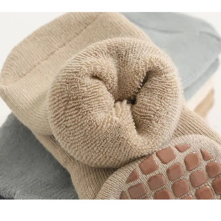 Kit 3 Pares Meias Infantil Antiderrapante