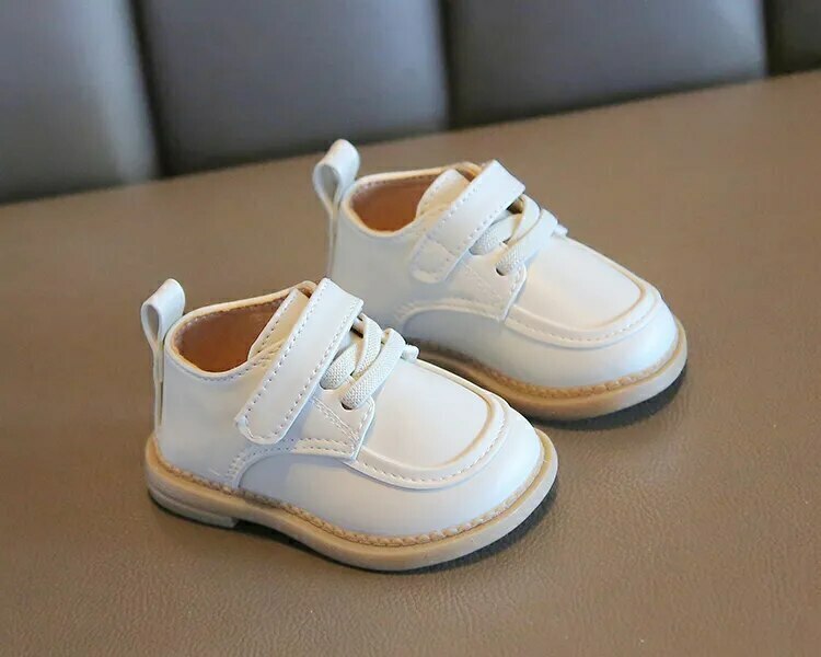 Sapato de couro Estilo Britânico Menino