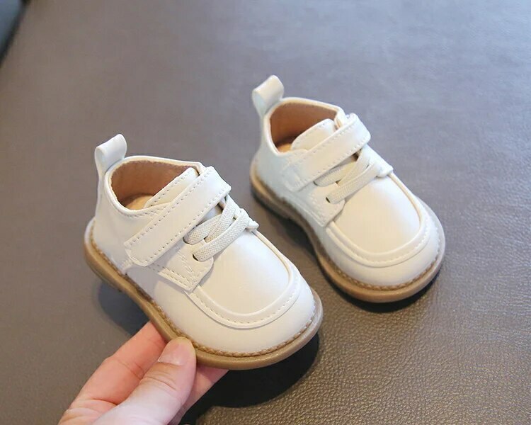 Sapato de couro Estilo Britânico Menino