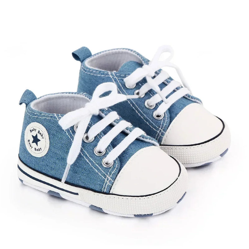 Tênis Infantil Baby Star - Antiderrapante - 0 a 18 Meses