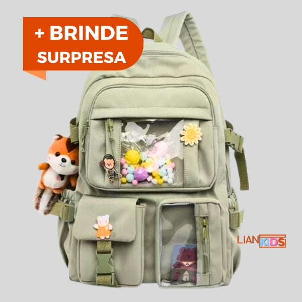 Mochila Escolar Mais Vendida de 2025 +Brinde Exclusivo de Volta as Aulas
